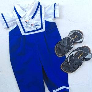 Sailor vintage boys suit